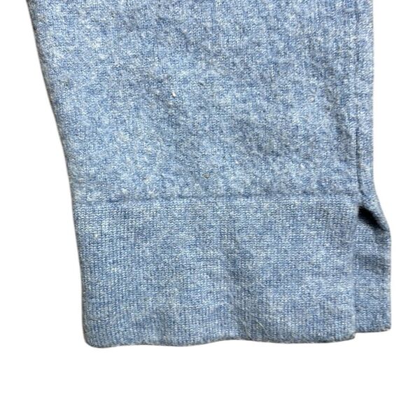 NAP loungewear women’s 100% wool blue drawstring lounge pants pockets - Picture 2 of 5